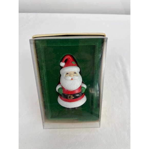 1982 Hallmark Keepsake Ornament Ceramic Santa Claus Vintage - Picture 2 of 6